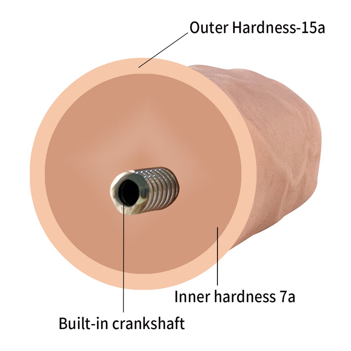 Ultra Realistic 9.4" Dildo with Balls