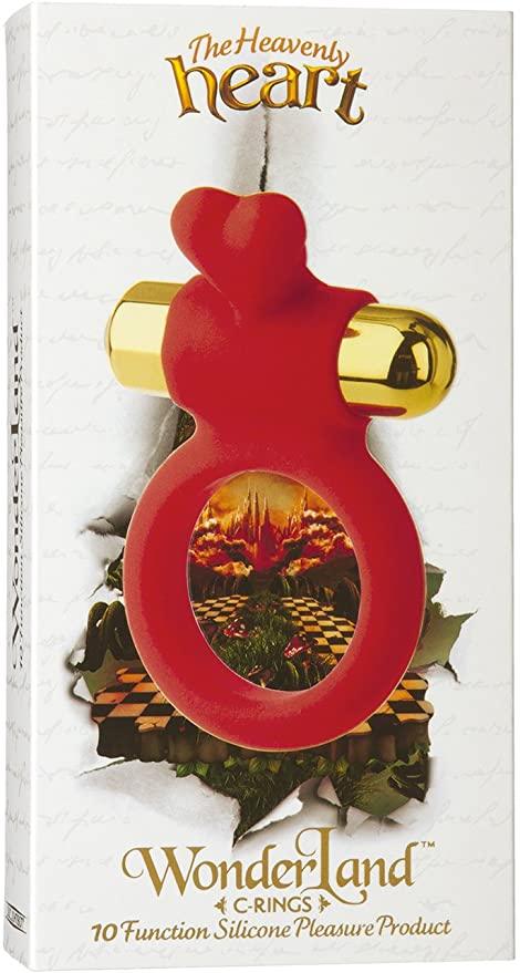 Doc Johnson WonderLand The Heavenly Heart Vibrating Cock Ring
