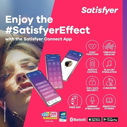 Satisfyer Mighty One Vibrating Cock Ring with App Control