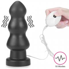 Lovetoy King Sized 7.8'' Vibrating Anal Rigger Butt Plug