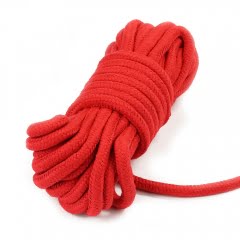 Lovetoy Fetish Bondage Rope 10m - Red