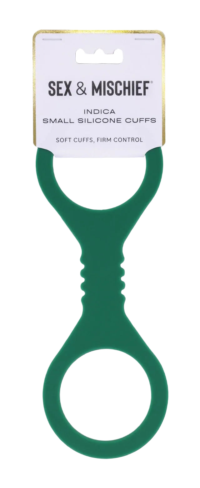 Sportsheets Sex & Mischief Indica Small Silicone Cuffs - Handcuffs - Australia - Sexy Devil