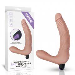 Lovetoy IJOY Rechargeable Strapless strap ons - Light