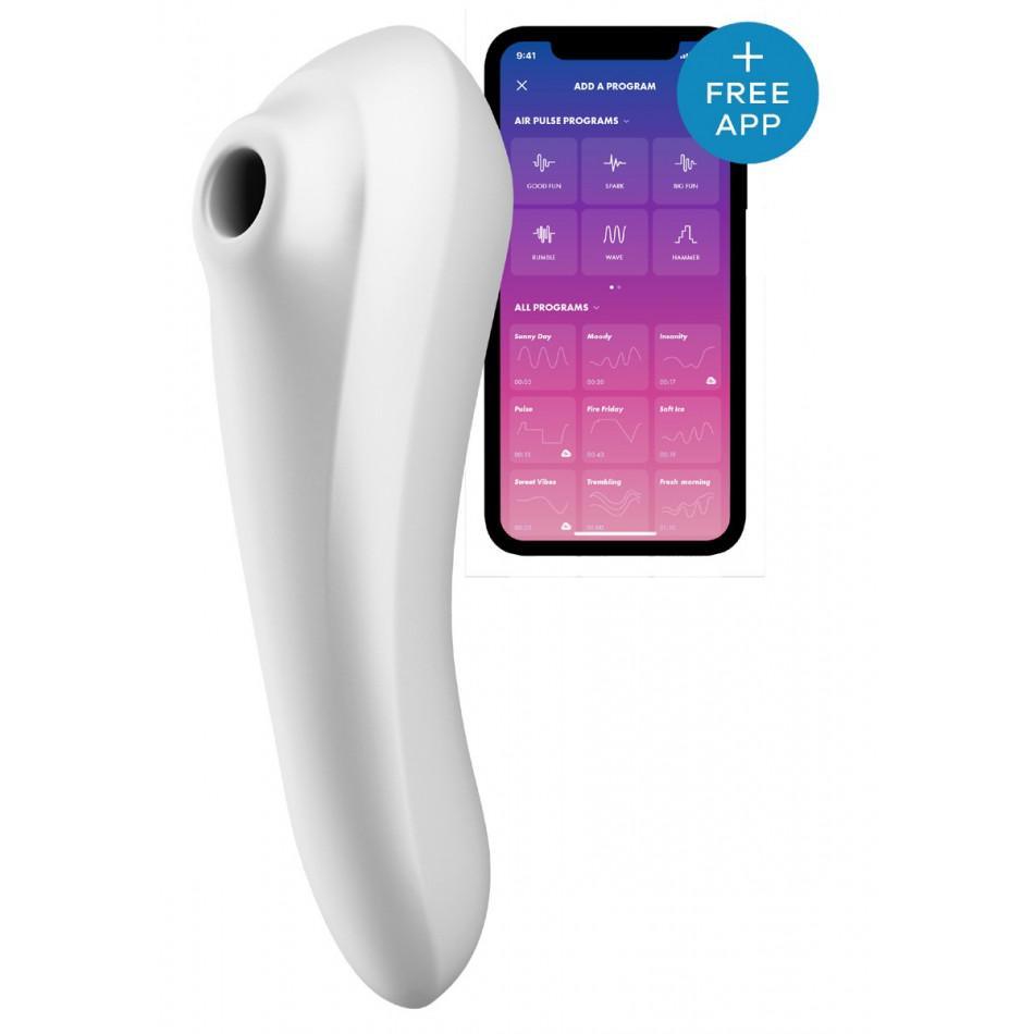 Satisfyer Dual Pleasure Clitoral Stimulator G-Spot Vibrator App Control