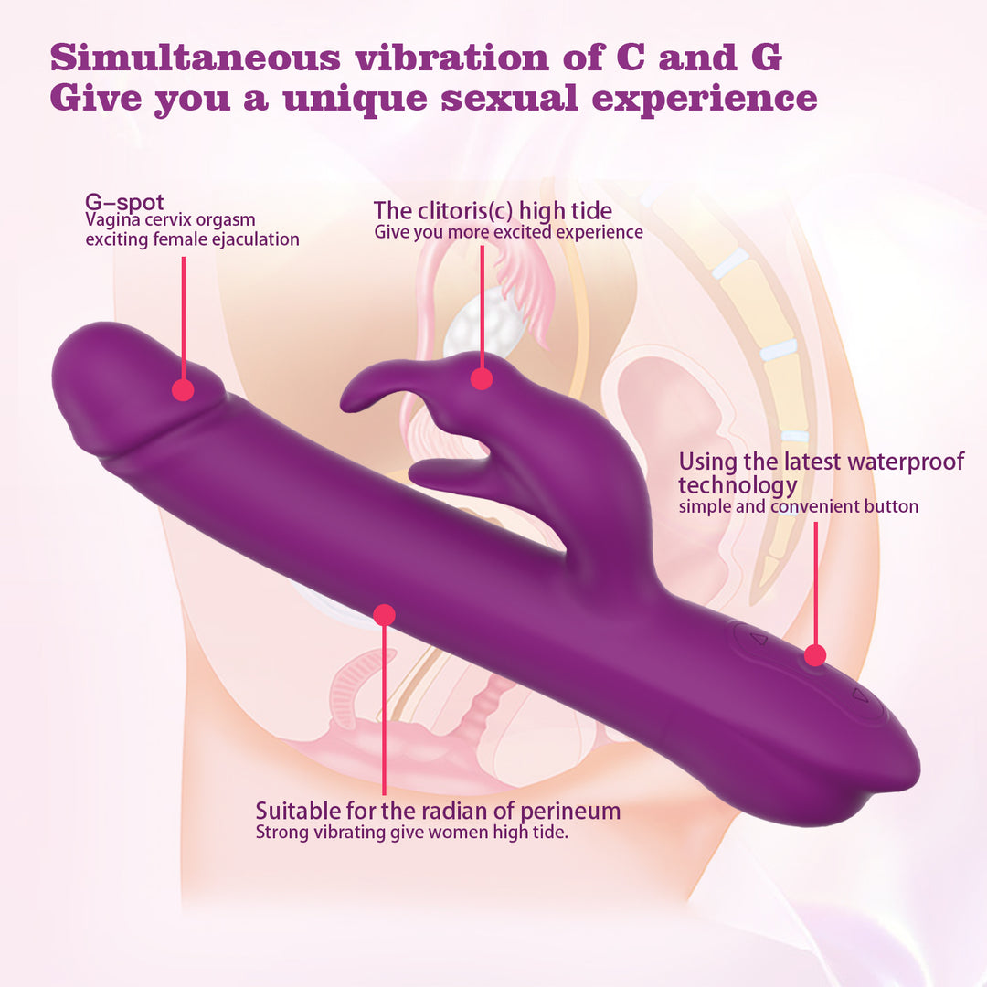 y.Love Ivan 360 Rotation & Vibrating Ultra Wave Rabbit Vibrator