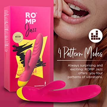 Romp Jazz Silicone Rabbit Vibrator