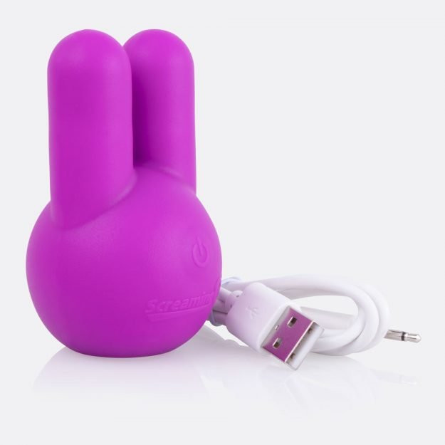 Screaming O Toone Rechargeable Flexible Dual Motor Clitoral Vibrator - Purple