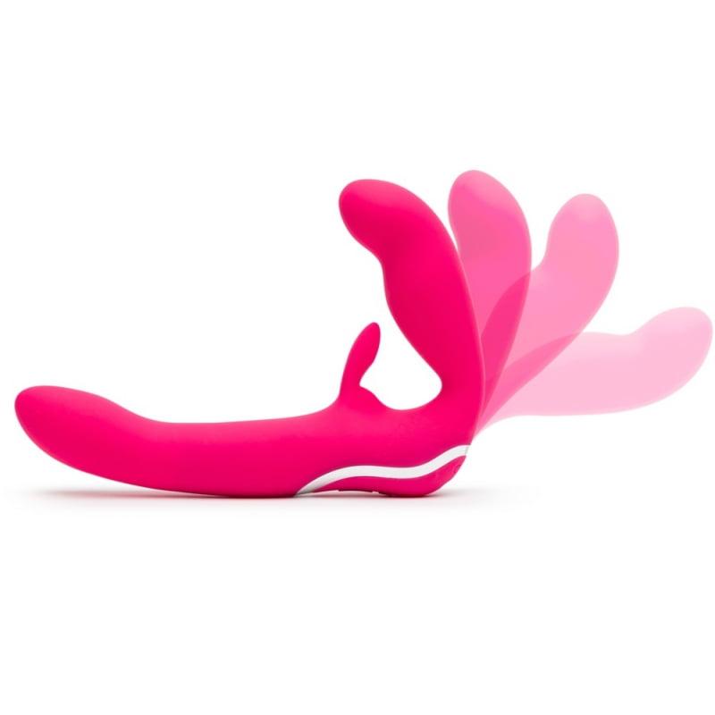 Happy Rabbit Rechargeable Strapless Strap-On Rabbit Vibe