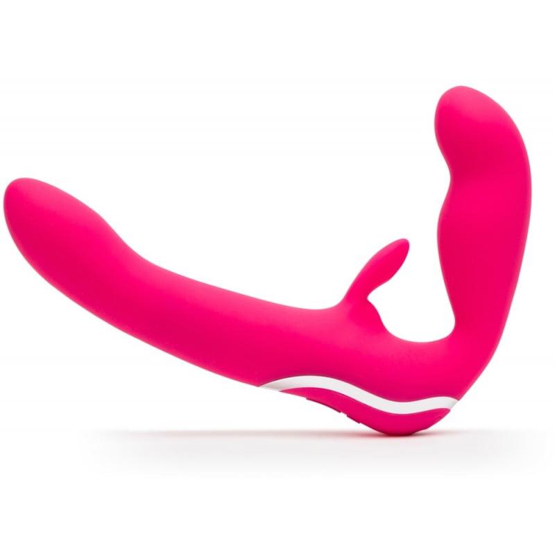 Happy Rabbit Rechargeable Strapless Strap-On Rabbit Vibe