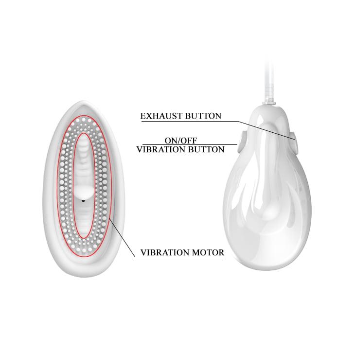 Pretty Love by Baile Fantasy Partner Suction Vibrating Pussy Massager
