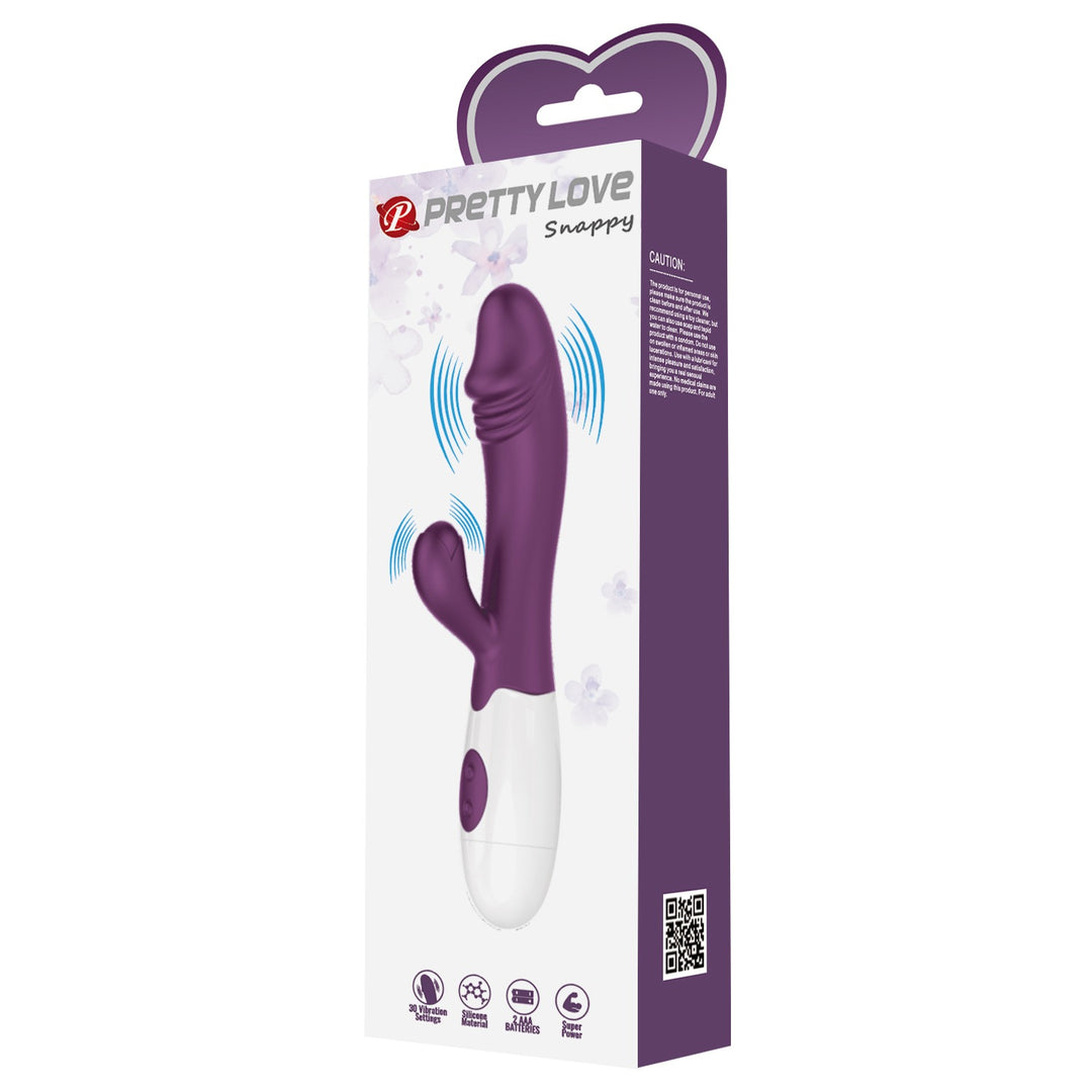 Pretty Love Snappy Vibrating G-Spot Rabbit Vibrator