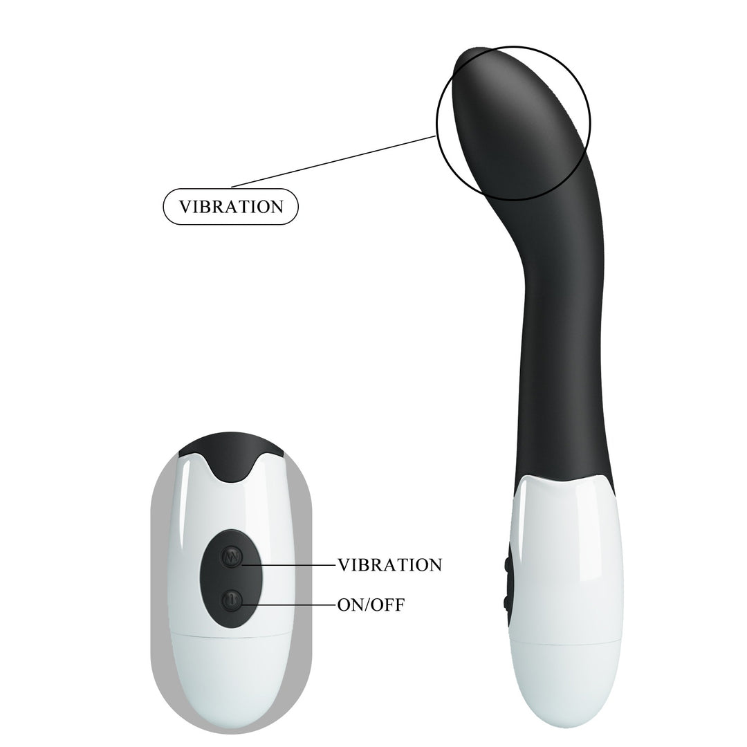 Pretty Love Bishop Curved G-Spot Vibrator