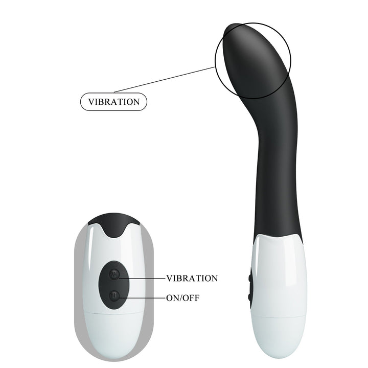 Pretty Love Bishop Curved G-Spot Vibrator
