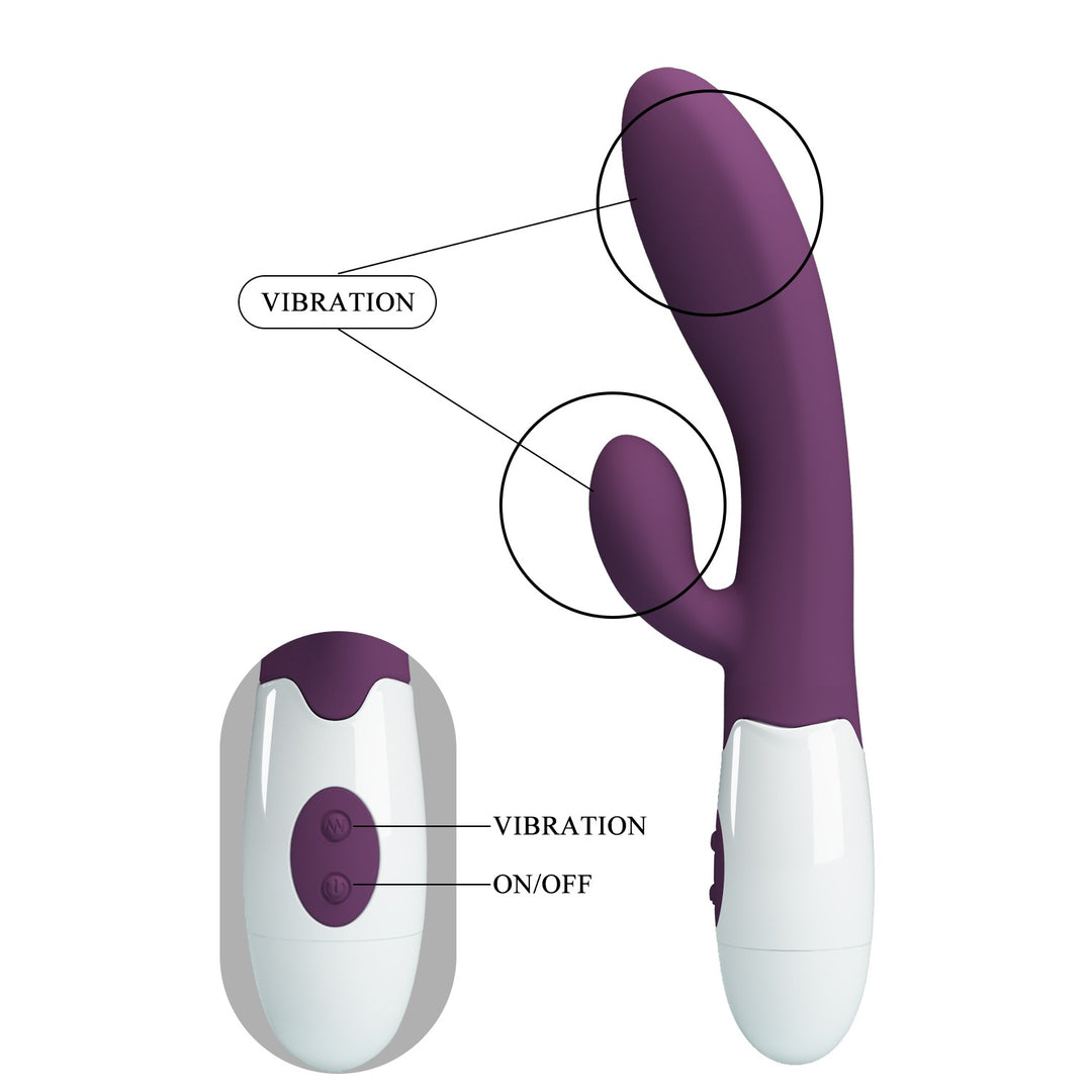 Pretty Love Alvis Vibrating G-Spot Rabbit Vibrator