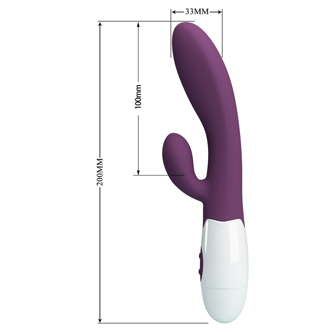 Pretty Love Alvis Vibrating G-Spot Rabbit Vibrator