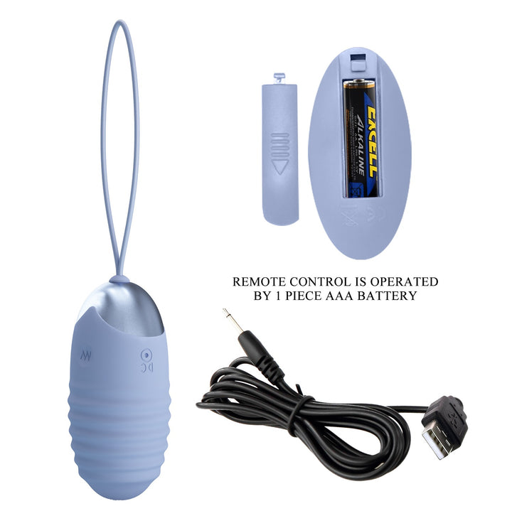 Pretty Love Jessica 3 Rechargeable Vibrating Egg with Remote