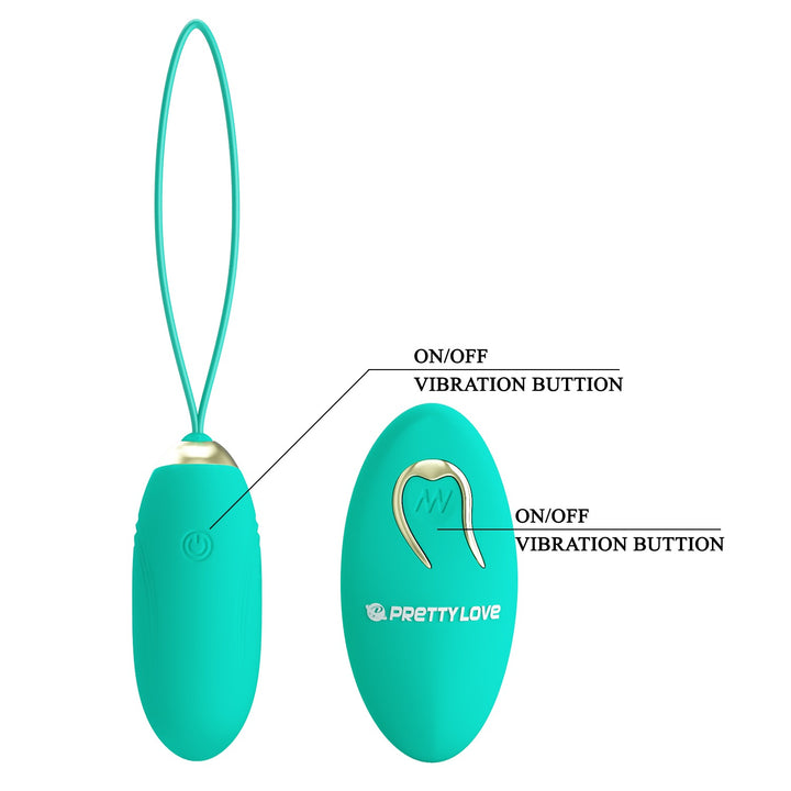 Pretty Love Jenny 1 Rechargeable Vibrating Egg with Remote Control