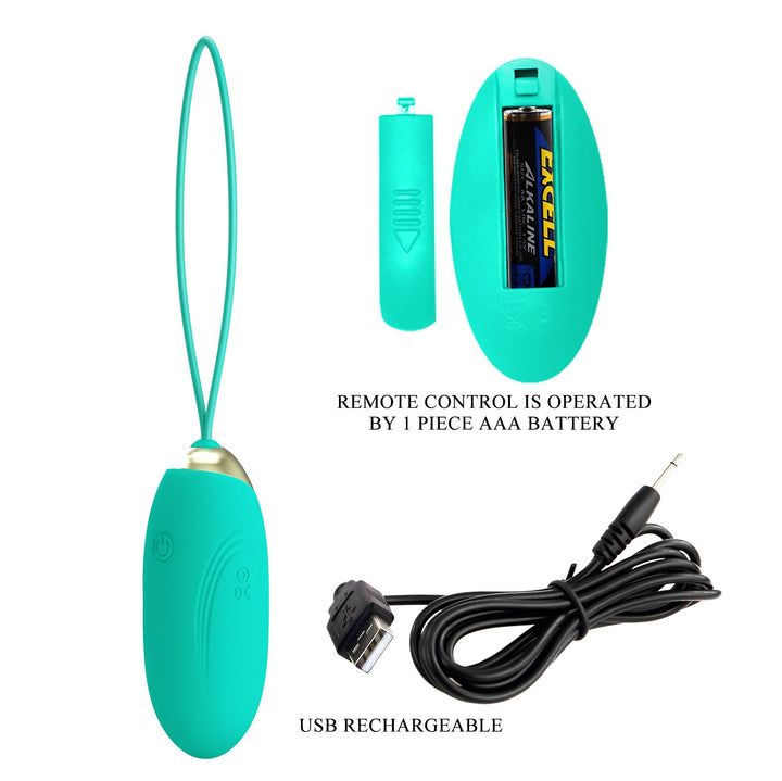 Pretty Love Jenny 1 Rechargeable Vibrating Egg with Remote Control