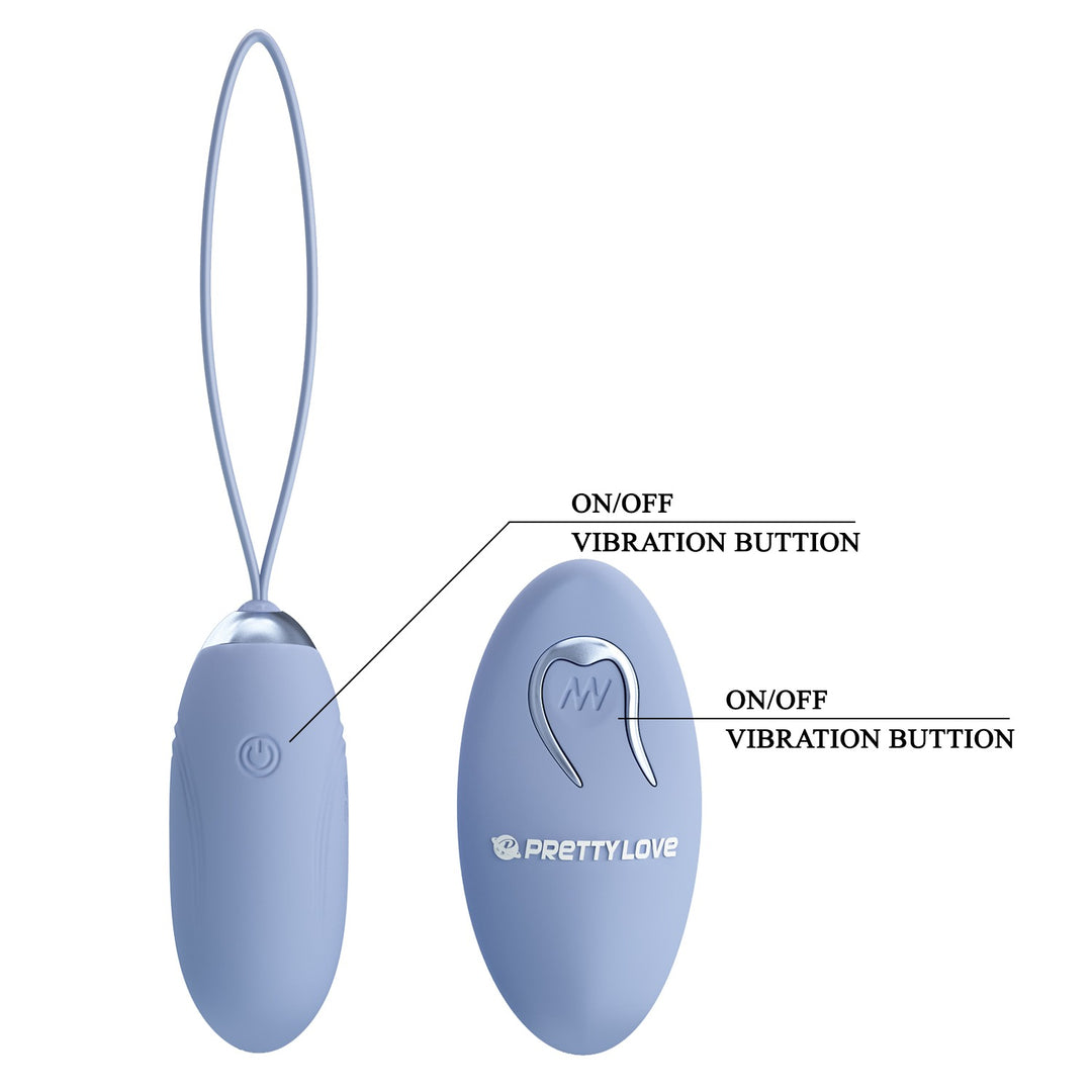 Pretty Love Jenny 1 Rechargeable Vibrating Egg with Remote