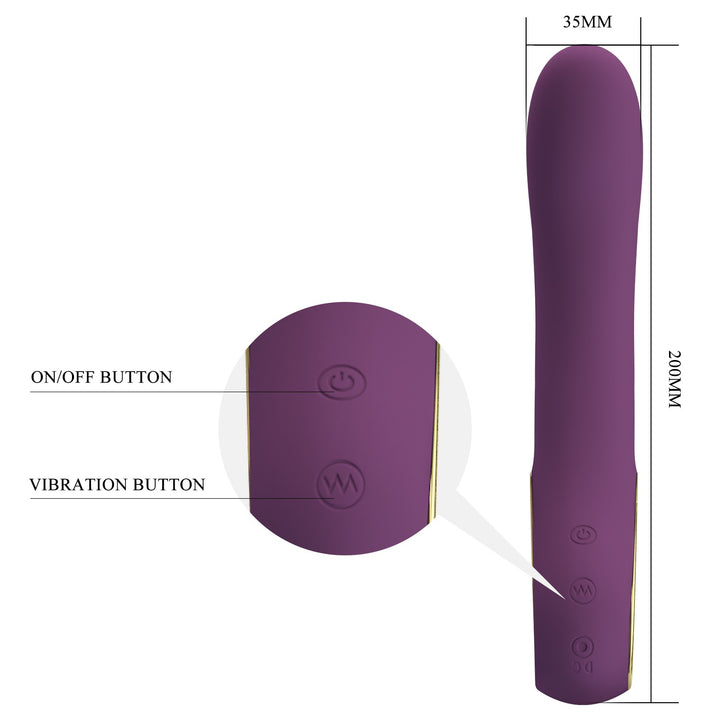 Pretty Love Ethan Rechargeable G-Spot Vibrator with App Control