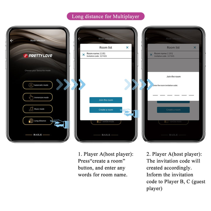 Pretty Love Ethan Rechargeable G-Spot Vibrator with App Control