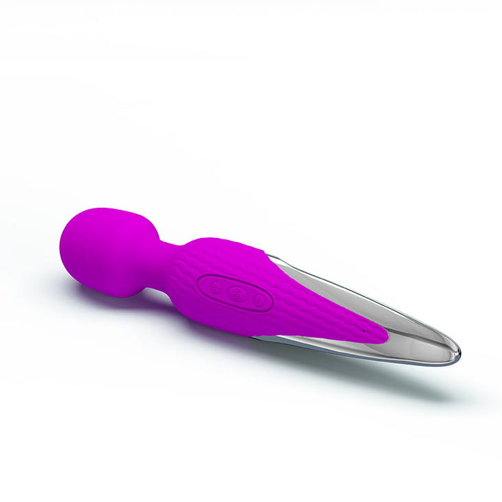 Pretty Love Rechargeable Wand Massager - Purple