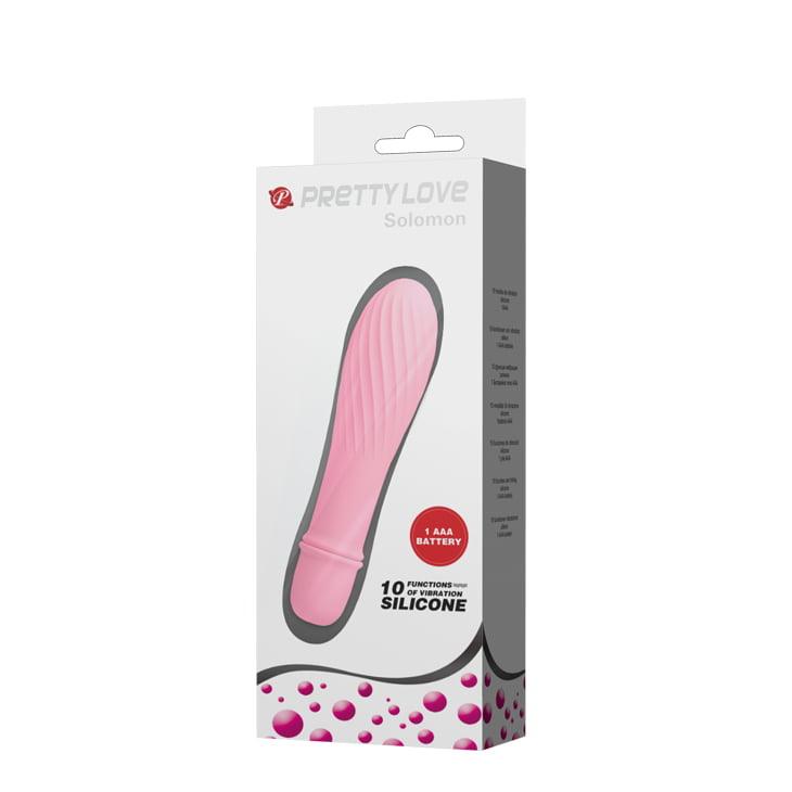 Pretty Love by Baile Mini Vibrator Solomon - Pink