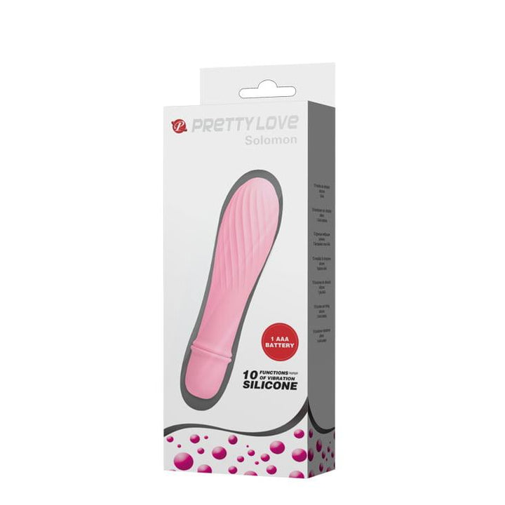 Pretty Love by Baile Mini Vibrator Solomon - Pink