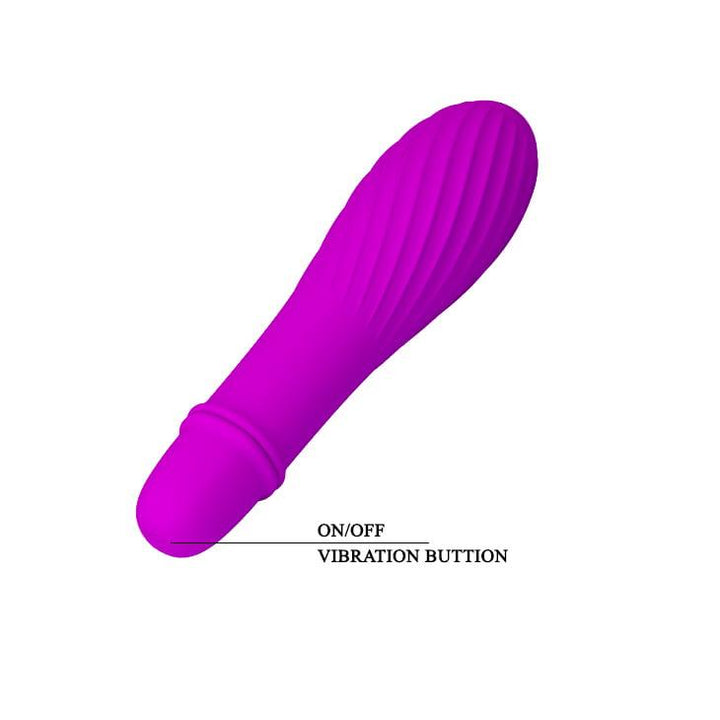Pretty Love by Baile Mini Vibrator Solomon - Purple