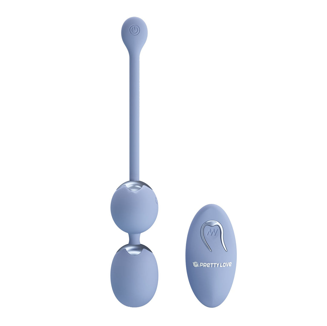 Pretty Love Willie 6 Rechargeable Vibrating Kegel Balls with Remote