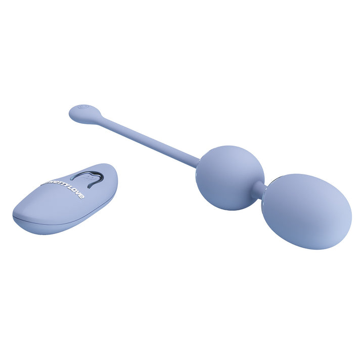 Pretty Love Willie 6 Rechargeable Vibrating Kegel Balls with Remote