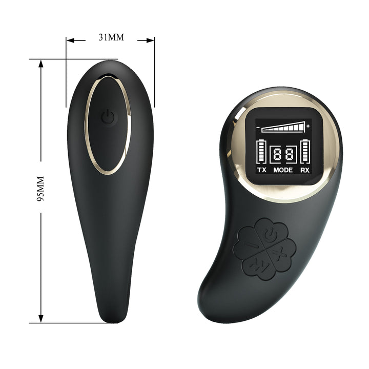 Pretty Love Nathan Wearable Couples Vibrator with Remote Control