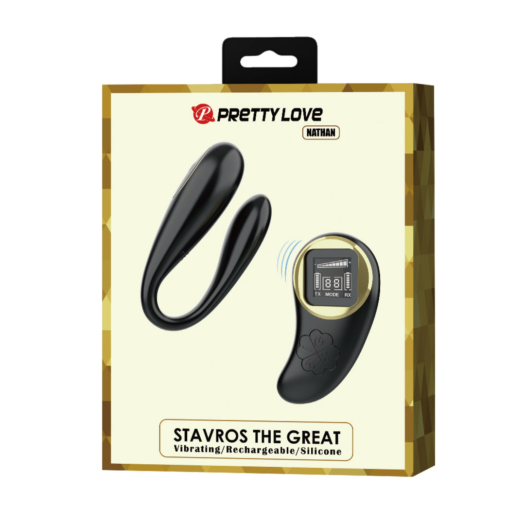 Pretty Love Nathan Wearable Couples Vibrator with Remote Control
