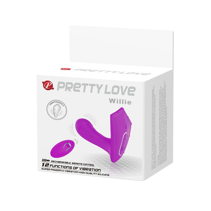 Pretty Love Willie Wearable Vibrator with Remote Control