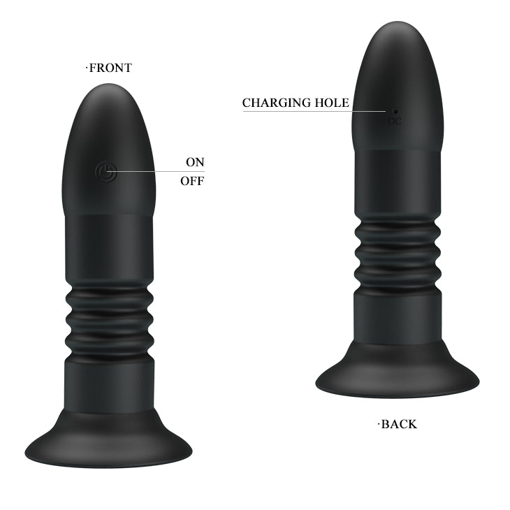 Pretty Love Magic Jingers Thrusting Anal Plug with Remote Control