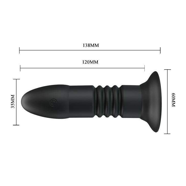 Pretty Love Magic Jingers Thrusting Anal Plug with Remote Control