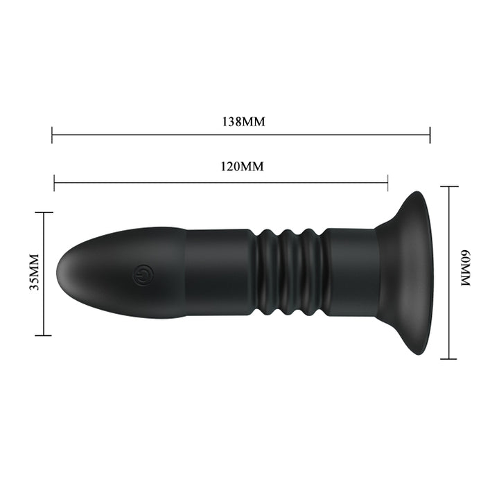 Pretty Love Magic Jingers Thrusting Anal Plug with Remote Control