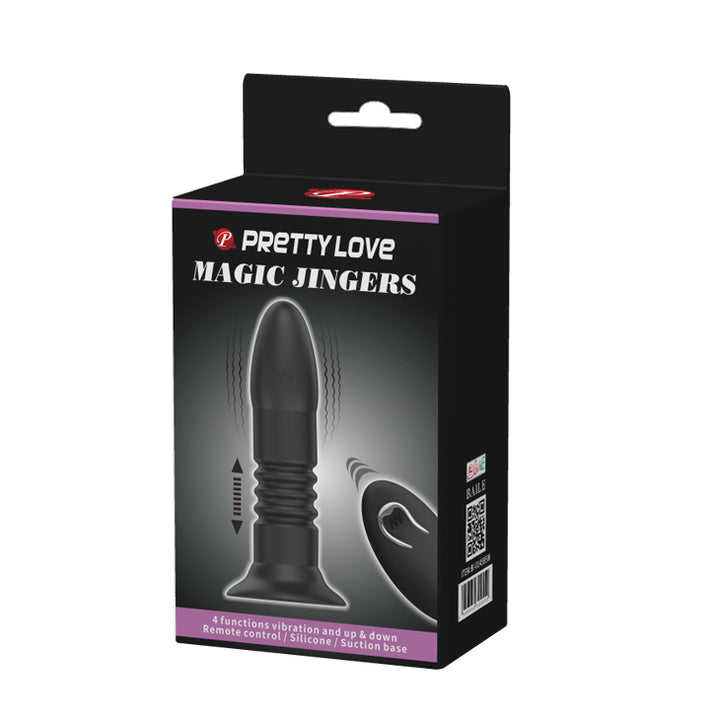 Pretty Love Magic Jingers Thrusting Anal Plug with Remote Control