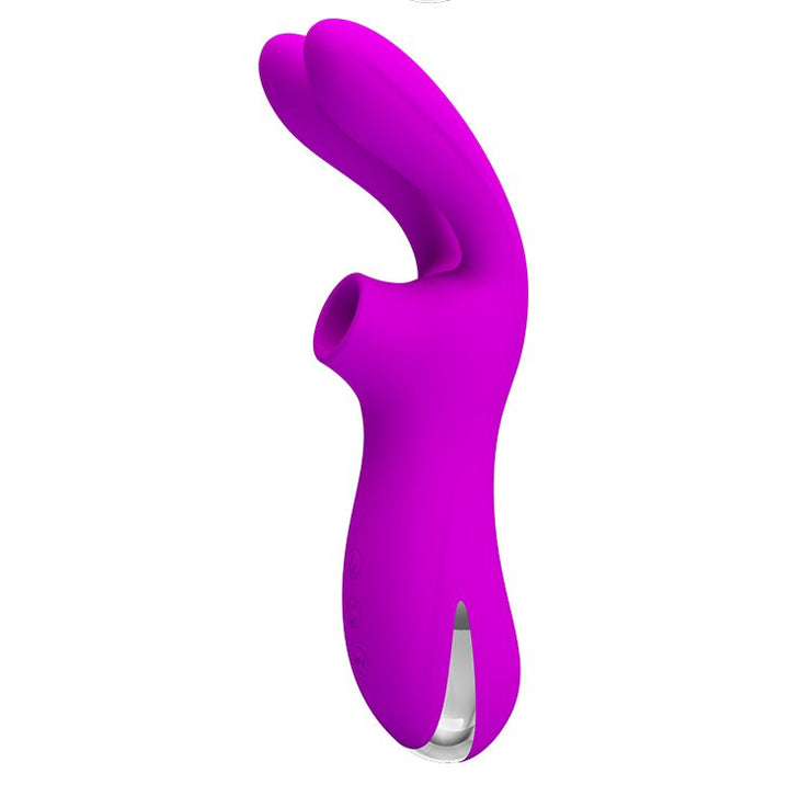 Pretty Love by Baile Rechargeable Clitoral Sucker with Rabbit Ears Ralap