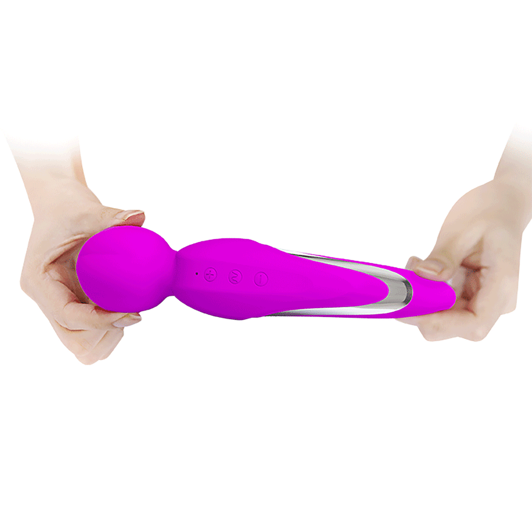 Pretty Love Fitzgerald Silicone Rechargeable Wand Massager