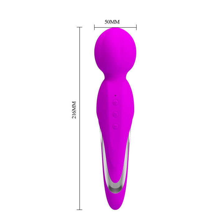 Pretty Love Fitzgerald Silicone Rechargeable Wand Massager