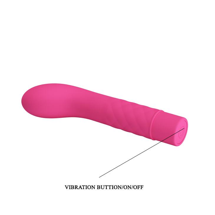 Pretty Love by Baile Mini G-Spot Vibrator Atlas - Hot Pink