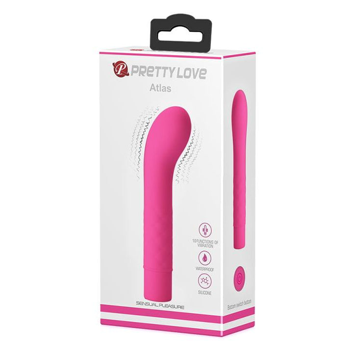 Pretty Love by Baile Mini G-Spot Vibrator Atlas - Hot Pink