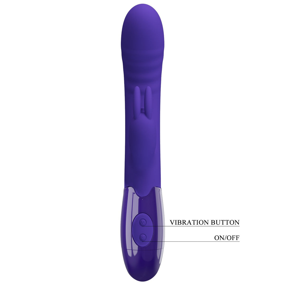 Pretty Love Cerberus Vibrating & Licking G-Spot Rabbit Vibrator