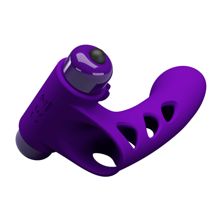 Pretty Love Orlando Honey Finger Vibrator with Clitoral Stimulator