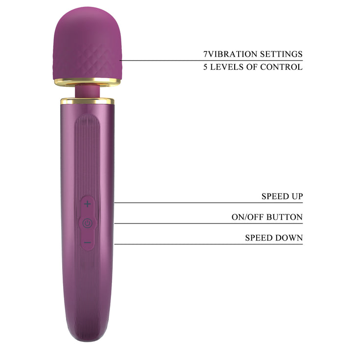 Pretty Love Azlins Powerful Silicone Rechargeable Massager