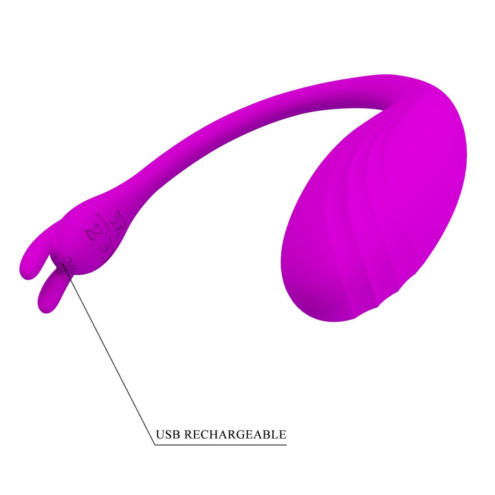 Pretty Love Catalina Wearable Bullet Vibrator App Control - Purple