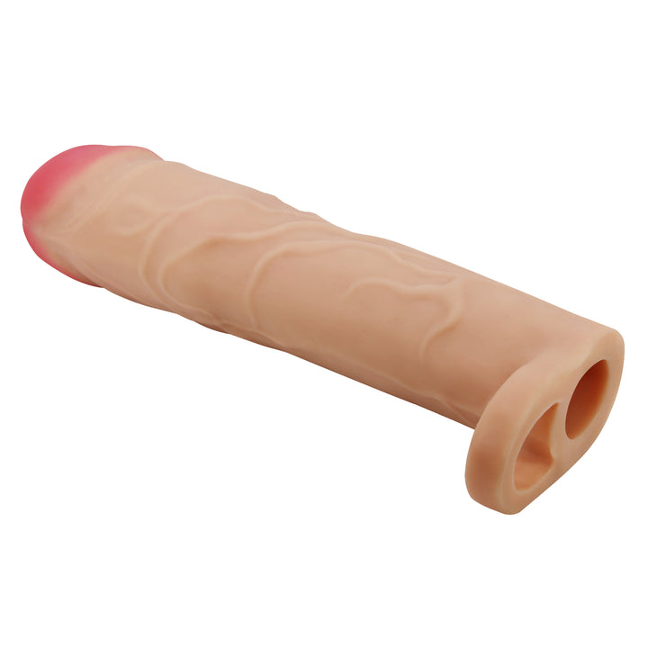 Pretty Love Gerd 7.7" Realistic Penis Extender with Ball Strap