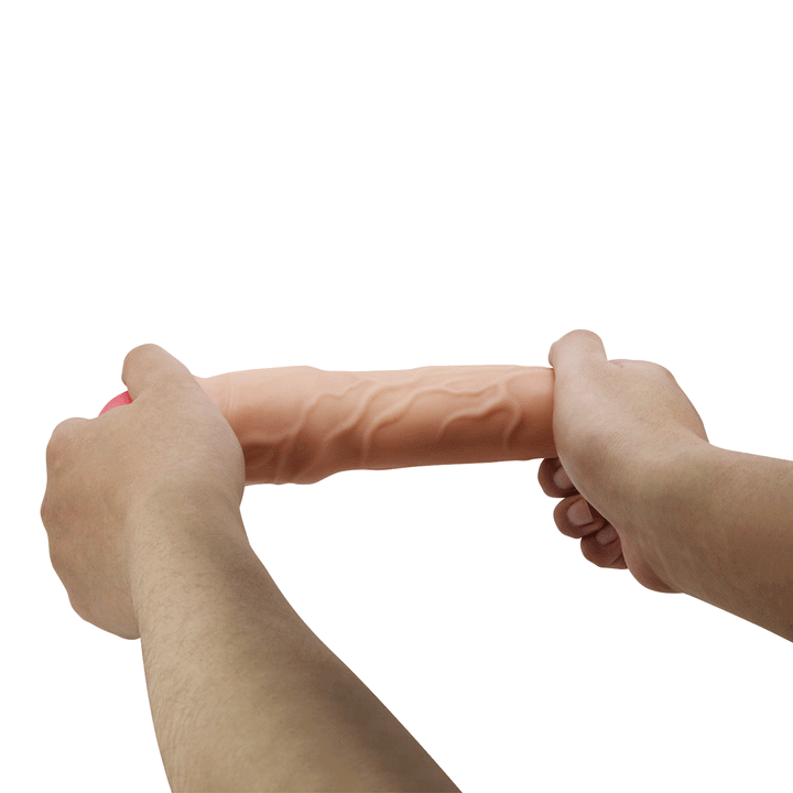 Pretty Love Gerd 7.7" Realistic Penis Extender with Ball Strap