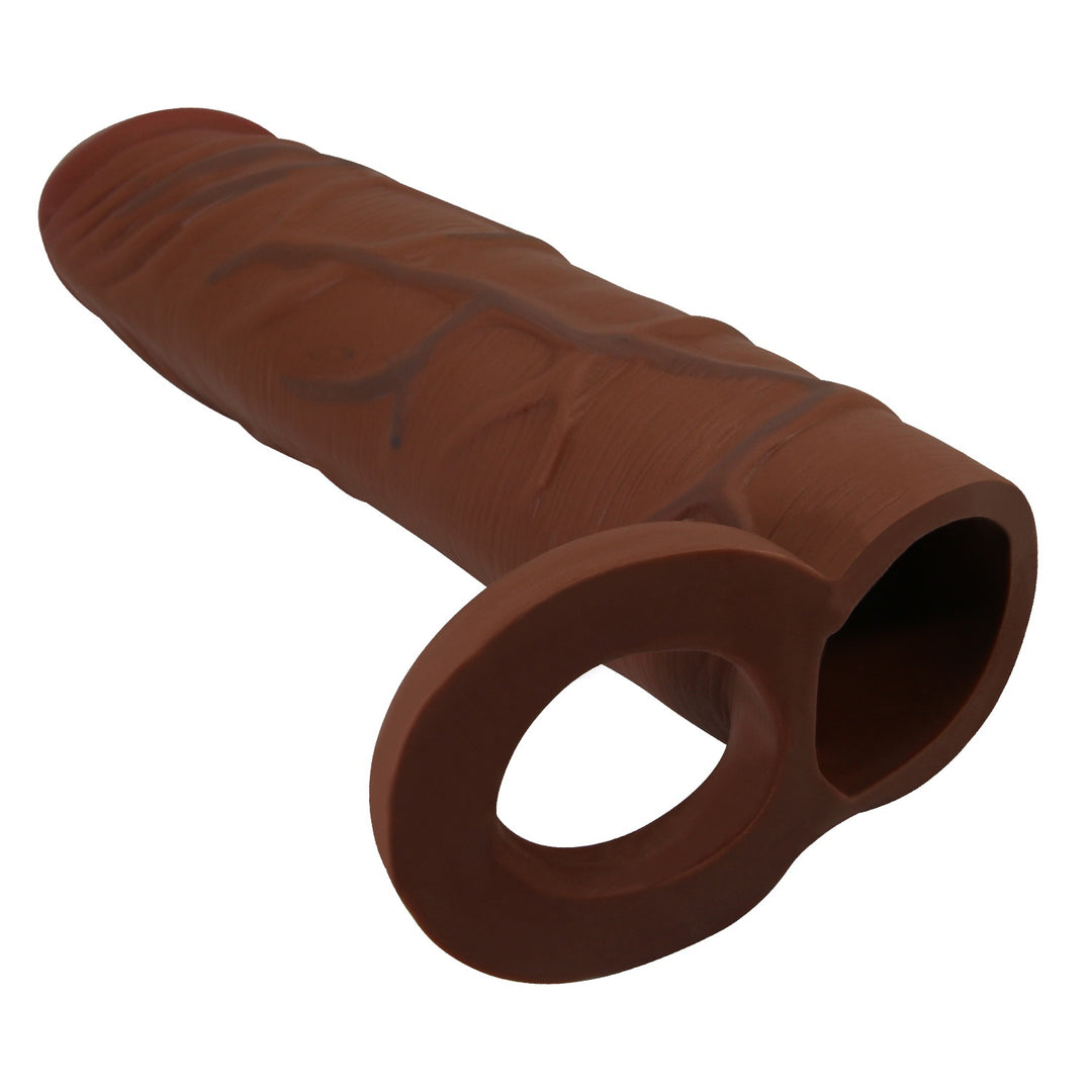 Pretty Love Kaile 1" Extended Series Penis Sleeve with Ball Strap